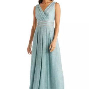 R & M Richards Seafoam Gown (NWT)